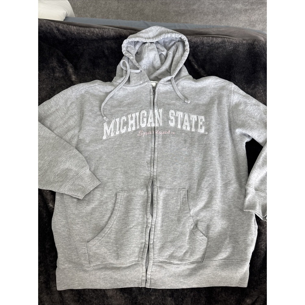 Women's Size‎ XL Michigan State Spartans Full Zip Hoodie
